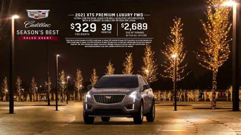 Cadillac Seasons Best Sales Event TV commercial - Winter Lights