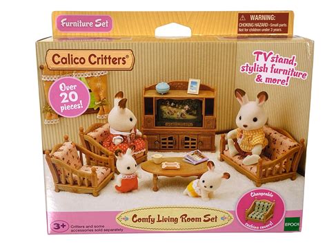 Calico Critters Comfy Living Room Set logo