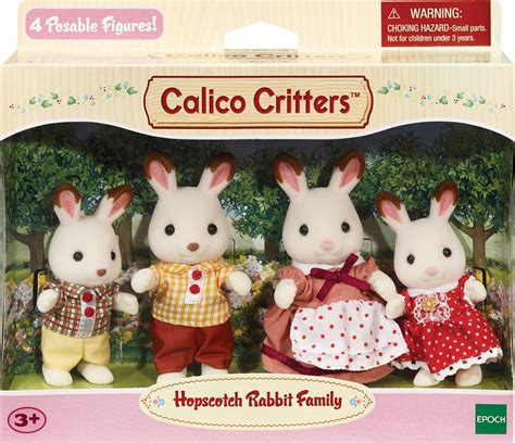 Calico Critters Hopscotch Rabbit Family logo