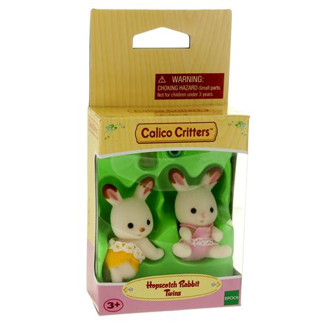 Calico Critters Hopscotch Rabbit Twins logo