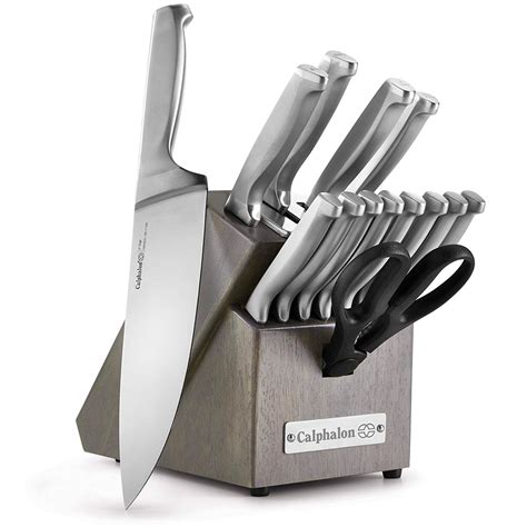Calphalon Contemporary Self-Sharpening 15-pc. Cutlery Set with SharpIN Technology logo