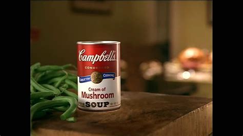 Campbells Cream of Mushroom Soup TV commercial - Green Bean Casserole