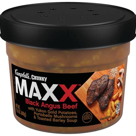 Campbell's Soup Chunky Maxx Black Angus Beef commercials