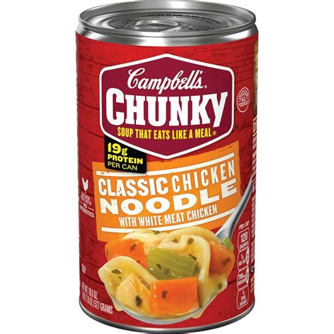 Campbell's Soup Chunky Spicy Chicken Noodle