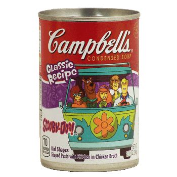 Campbell's Soup Condensed Soup Scooby-Doo commercials