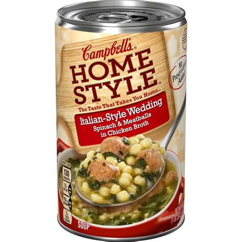 Campbell's Soup Healthy Request Home Style Italian-Style Wedding