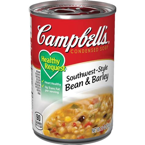 Campbell's Soup Healthy Request Southwest-style Bean & Barley Soup logo