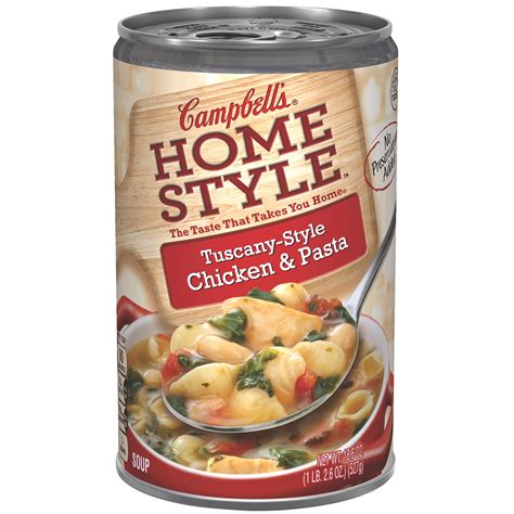 Campbell's Soup Home Style Tuscany-Style Chicken & Pasta logo