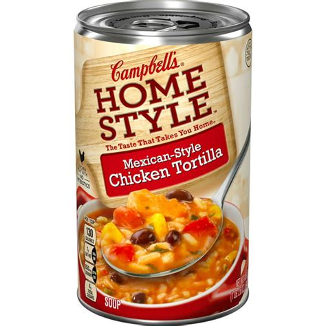 Campbell's Soup Homestyle Mexican-Style Chicken Tortilla