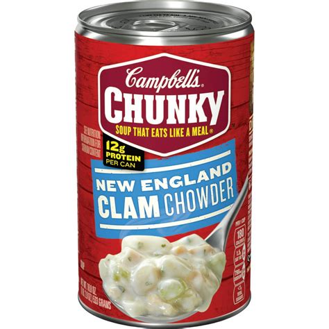 Campbell's Soup Homestyle New England Clam Chowder