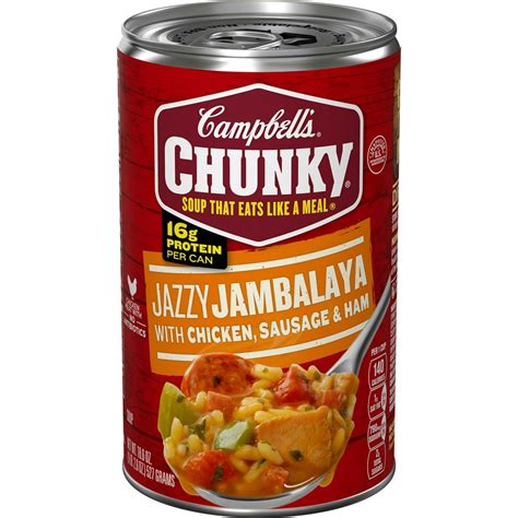 Campbell's Soup Jazzy Jambalaya logo