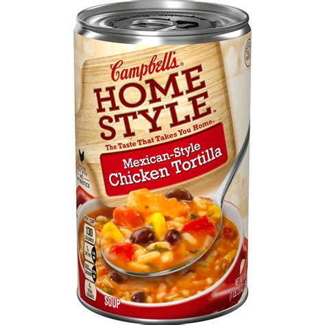 Campbell's Soup Mexican-style Chicken Tortilla