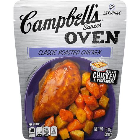Campbell's Soup Oven Roasted Chicken Slow Cooker Sauce logo