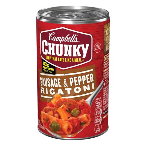 Campbell's Soup Sausage & Pepper Rigatoni logo
