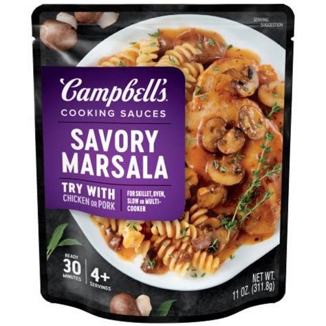 Campbell's Soup Slow Cooker Sauces Chicken Marsala