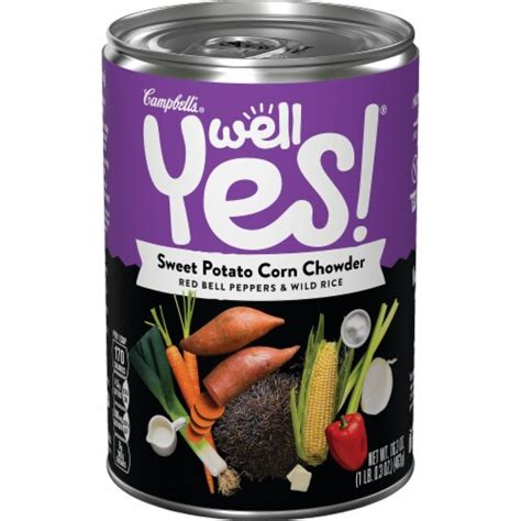Campbell's Soup Well Yes! Sweet Potato Corn Chowder