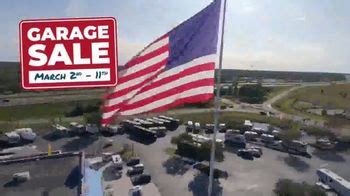 Camping World Garage Sale TV Spot, '3rd Annual: 50 Off Clearance'