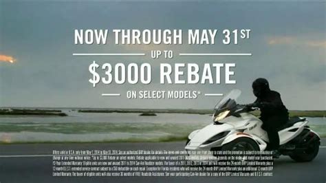 Can Am Spyder TV Spot, 'Rebates' Featuring Drew Brees featuring Drew Brees