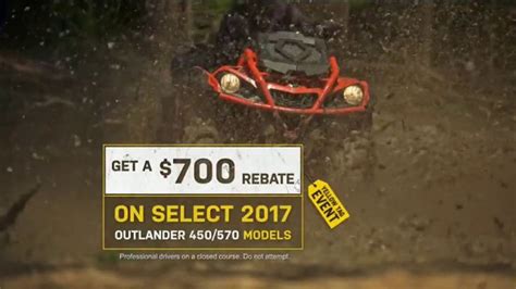 Can-Am Yellow Tag Event TV commercial - A Hard Days Play