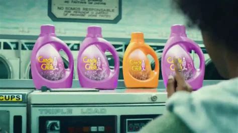 Candy Crush Soda Saga TV commercial - Laundrette