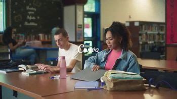 Canva TV Spot, 'Designing at School' created for Canva