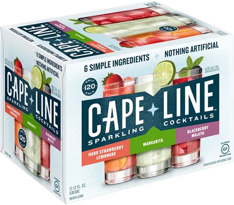 Cape Line Sparkling Cocktails Hard Strawberry Lemonade commercials