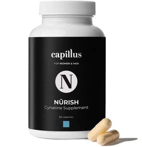 Capillus Nurish Hair Supplement logo
