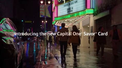 Capital One Savor Credit Card TV commercial - You and Me