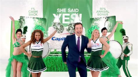 Capital One TV Spot, 'She Said Yes!' Featuring Jimmy Fallon