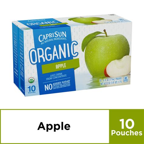 Capri Sun Organic Apple logo