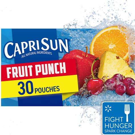 Capri Sun Organic Fruit Punch