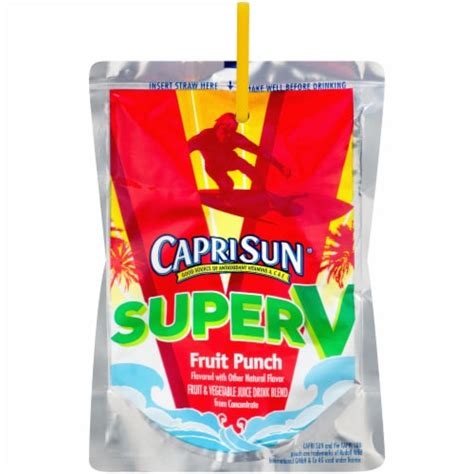 Capri Sun Super V Fruit Punch
