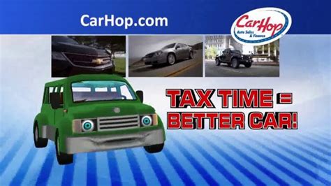 CarHop Auto Sales & Finance TV commercial - Tax Refund