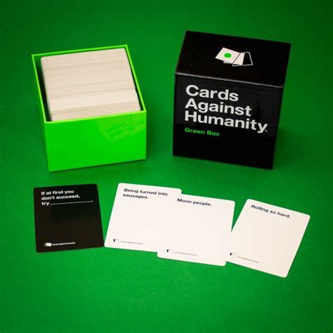 Cards Against Humanity Green Box commercials