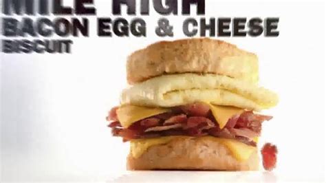 Carls Jr Mile High Bacon Egg & Cheese Biscuit TV commercial - Made From Scratch