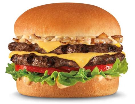 Carl's Jr. California Classic Double Cheeseburger logo