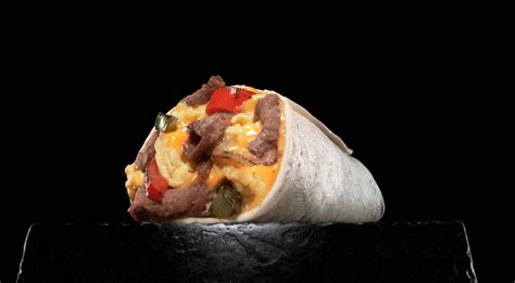 Carl's Jr. Philly Cheesesteak Breakfast Burrito