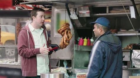 Carl's Jr. Pretzel Breakfast Sandwich TV Spot, 'NYC Pretzel Guys' featuring James Dwyer