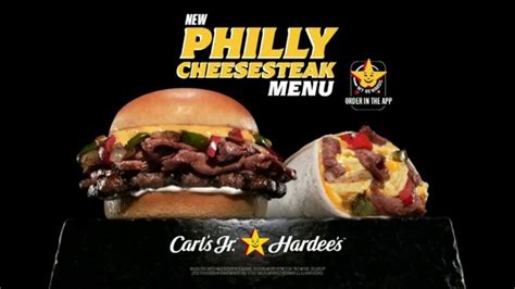 Carls Jr. TV commercial - New Philly Cheesesteak Menu