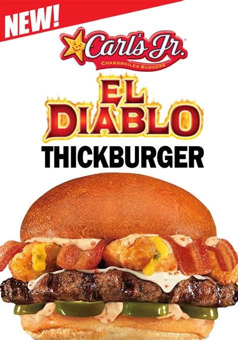 Carl's Jr. Thickburger El Diablo