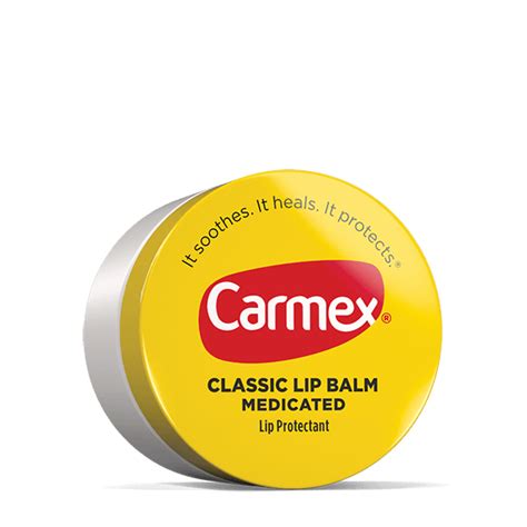 Carmex Classic Lip Balm: Jar logo