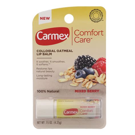 Carmex Comfort Care Lip Balm: Mixed Berry Stick