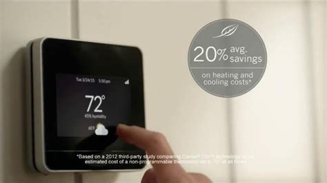 Carrier Corporation Cor TV Spot, 'Smart Thermostat' featuring Shelley Baldiga