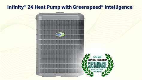 Carrier Corporation Infinity 24 Heat Pump With Greenspeed Intelligence logo