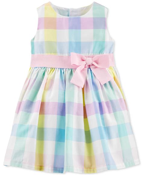 Carter's Girls Pastel Tank Dress