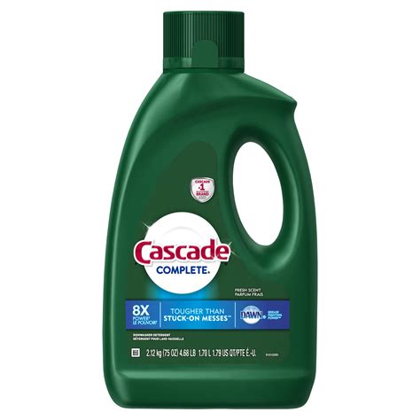 Cascade Complete Gel Dishwasher Detergent commercials