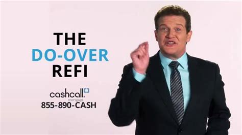 Cash Call Do-Over Refi TV commercial - 30-Year Fixed: 3.25%