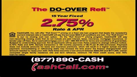 CashCall 15-Year Fixed Refi
