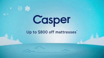 Casper TV commercial - Holiday From the Holidays: $800 Off