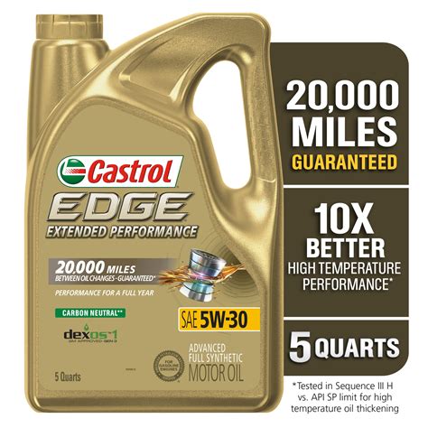 Castrol Oil Company EDGE Extended Performance logo